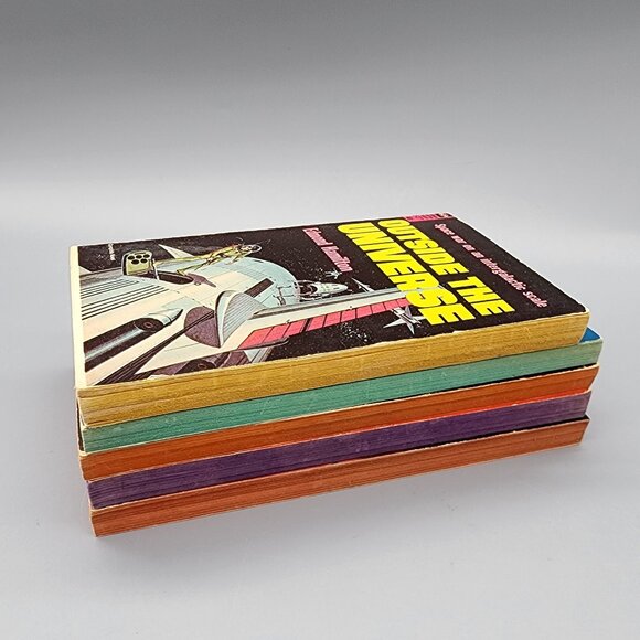 Lot of 5 Vintage Sci-Fi Books by Edmond Hamilton - Classic Pulp Fiction - Picture 4 of 6